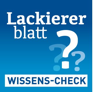Lackiererblatt Wissens-Check - Prüfungsfragen für Fahrzeuglackierer